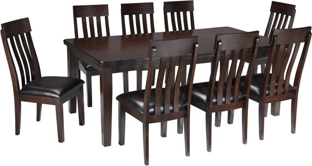 Signature Design by Ashley® Haddigan Dark Brown Dining Extension Table-2