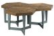 American Drew® AD Modern Synergy Echo Walnut Bunching Cocktail Table with Gray Base-1