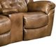 HomeStretch Cheyenne Saddle Manual Reclining Loveseat with Console-2