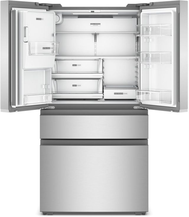Whirlpool® 36" 21.9 Cu. Ft. Fingerprint Resistant Stainless Steel Counter Depth French Door Refrigerator -1