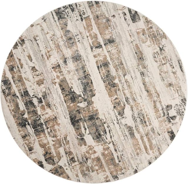 Kas Round Rugs KAS Rugs Generations Grey Horizon 8' Round Area Rug | Colder's ...