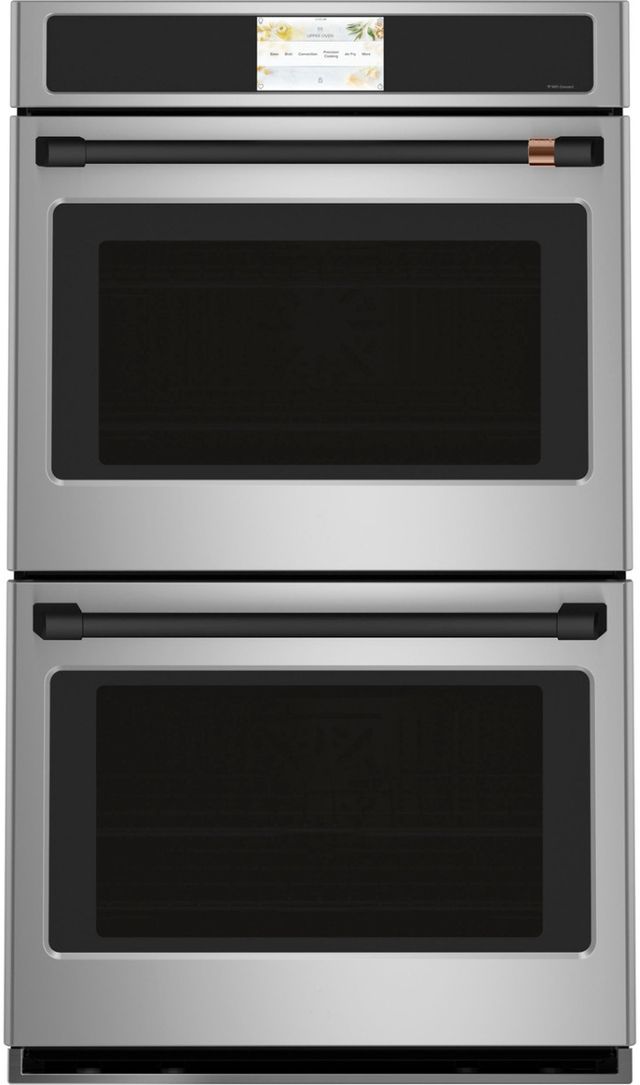 Café™ Flat Black Double Wall Oven Handles-1