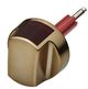 Wolf® Brushed Brass Knobs-1