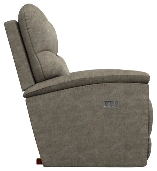 La-Z-Boy® Trouper Sable Power Rocking Recliner with Headrest and Lumbar-2