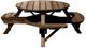 C R Plastics Chocolate Wheelchair Accessible Picnic Table-0