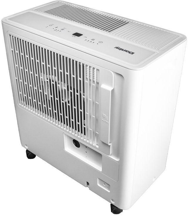 Danby® 50 Pt. White Dehumidifier with Pump & Wi-Fi-3
