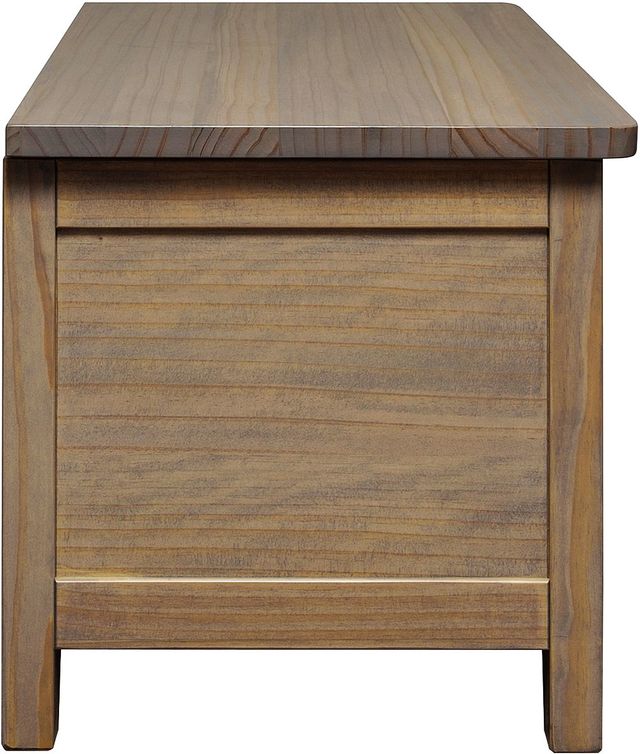 Mako Wood Furniture Youth Collection Pine 38" Blanket Box-2