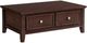 Elements International Chatham 3-Piece Cherry Occasional Living Room Table Set-1