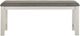 Liberty Furniture Brook Bay 6-Piece Carbon Gray/Textured White Gathering Trestle Table Set-3
