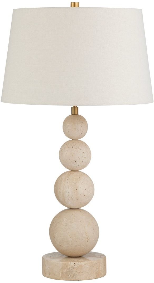 Crestview Collection Torrence Beige Table Lamp-0