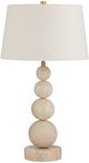 Crestview Collection Torrence Beige Table Lamp-0