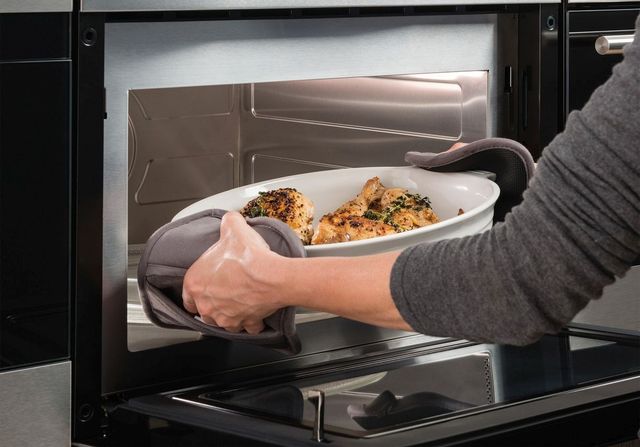 Wolf® E Series 1.6 Cu. Ft. Stainless Steel Built-In Microwave-4