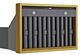 Kucht Professional 30" Titanium Stainless Steel Wall Mounted Range Hood with Gold Accents-3