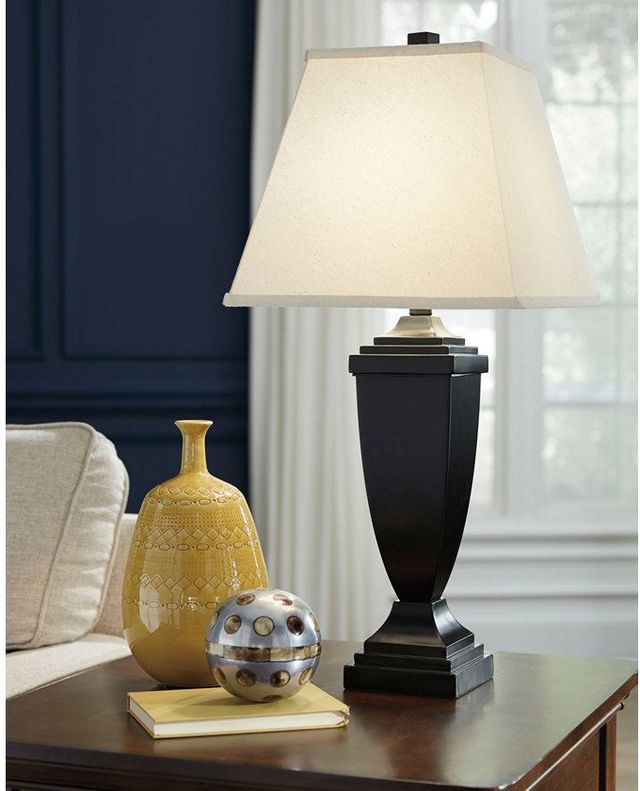 Signature Design by Ashley® Amerigin Set of 2 Bronze Table Lamps-3
