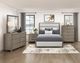 Homelegance® Dalston Beige/Light Gray Queen Panel Bed-1