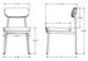 Amisco Customizable Orly Dining Side Chair-2