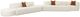 TOV Furniture Fickle 5-Piece Cream Modular Chaise Sectional-3