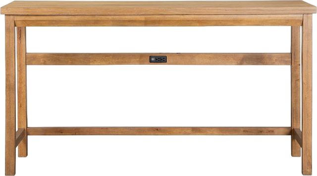 Magnussen Home® Lindon Coffee Bean Console Sofa Table-1