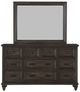 New Classic® Home Furnishings Sevilla 4-Piece Walnut Queen Bedroom Set with Chest-3