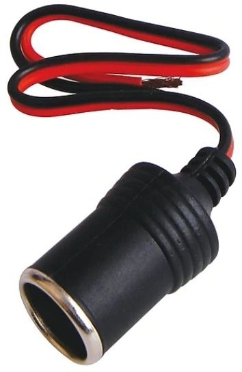 InstallBay Female Cigarette Lighter Plug with 30CM 16AWG Leads-0