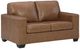 Signature Design by Ashley® Bolsena Caramel Loveseat-0
