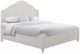 Bernards Citrus Heights Cement King Panel Bed-0