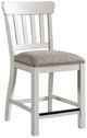 Intercon Drake French Oak/Rustic Gray Slat Counter Stool-0