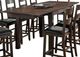 A-America® Mariposa Warm Gray Gathering Table-0