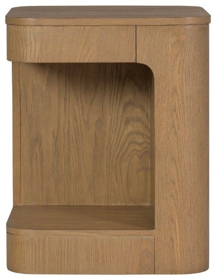 Flexsteel® Normandy Driftwood Chairside Table-2