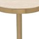 Classic Home Jordyn Champagne Small Accent Table-4