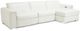 Palliser® Furniture Customizable Titan White Power Reclining Right-Arm Facing Sofa Sectional and Chaise-0