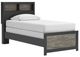 Signature Design by Ashley® Broachmyn Black/Gray Twin Bookcase Bed-0