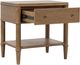 Modus Furniture Whitmore Claystone 1-Drawer Nightstand-2
