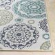 Surya Alfresco Teal/Navy/White/Taupe 5'x8' Area Rug-5