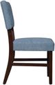 New Classic® Home Furnishings Tioga Blue Upholstered Dining Side Chair-3