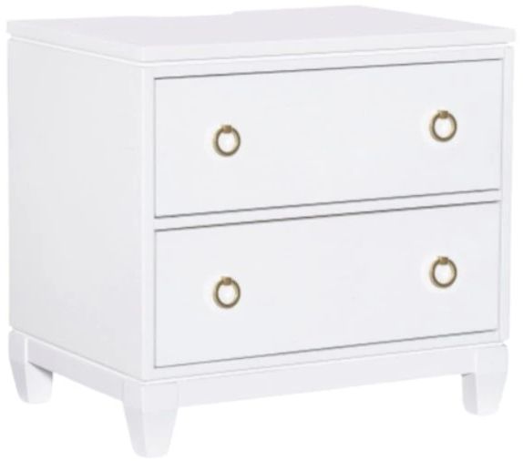 Legacy Classic Summerland White Nightstand-0
