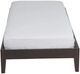 Modus Furniture Nevis Espresso Twin Simple Platform Bed-2