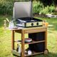 ENO® ENOSIGN 65 2-Burner Stainless Steel Tabletop Natural Gas Grill-2