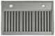Best® WPP1 Series 48" Brushed Stainless Steel Wall Mounted Range Hood-3