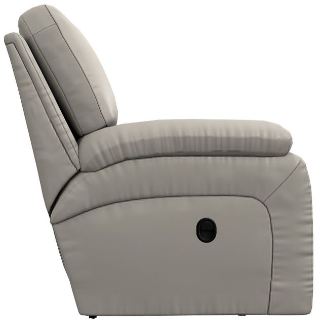 La-Z-Boy® Greyson Ice Leather Manual Reclining Sofa-2