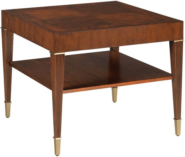 Hammary® Addison Greenhill Brown Lamp Table-0