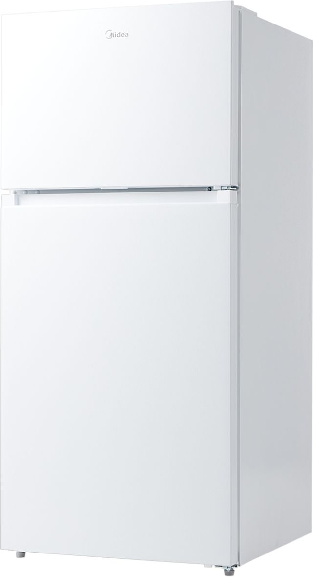 Midea 28" 14.2 Cu. Ft. White Garage Ready Counter Depth Top-Freezer Refrigerator-4