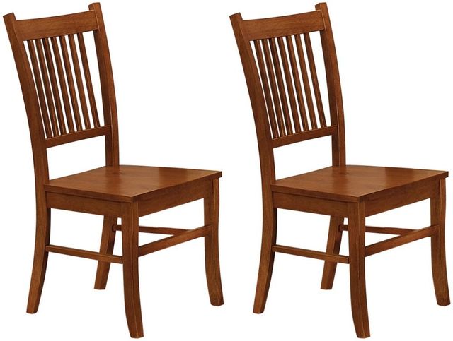 Coaster® Marbrisa 2-Piece Sienna Brown Side Chairs-3