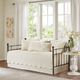 Olliix by Madison Park 6-Piece Cream Tuscany Reversible Scalloped Edge Daybed Cover Set-0