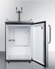 Summit® 5.6 Cu. Ft. Stainless Steel Beer Cooler/Kegerator-2