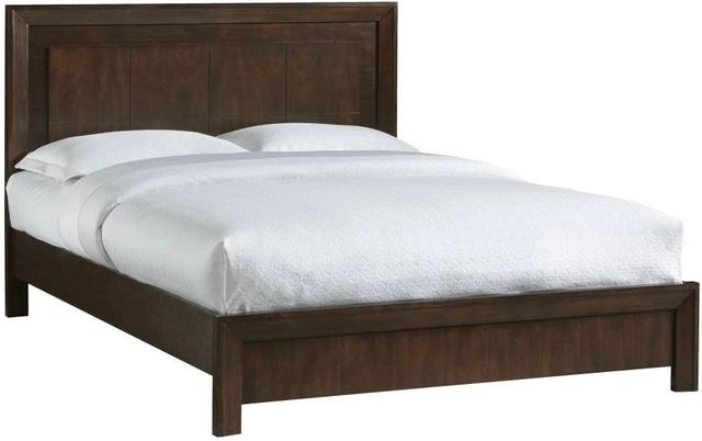 Modus Furniture Element Chocolate Brown Full Platform Bed-0