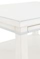 Fairfield® Camille White Rectangular End Table-5