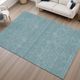 Dalyn™ Rug Company Soft Essentials SE6 Teal 5'x8' Area Rug-1