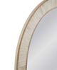 Bassett Mirror Halsey Brown/Cream Floor Mirror-2