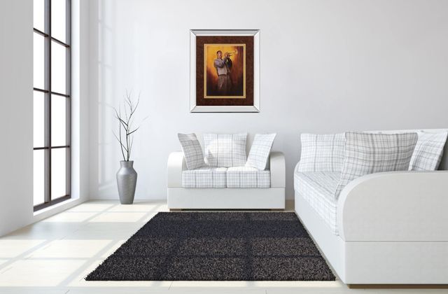Classy Living Delancy Trumpet Man 34"W Wall Art-1